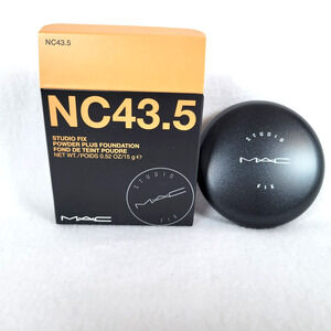 MAC Studio Fix Powder Plus Foundation NC 43.5 Original Formula Full Coverage